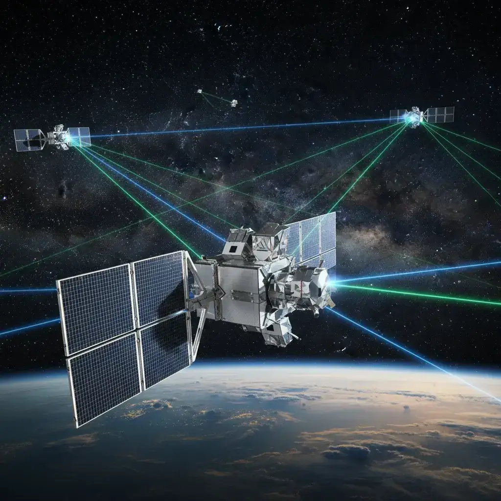 Optical terminals still a bottleneck in Pentagon’s proliferated constellation