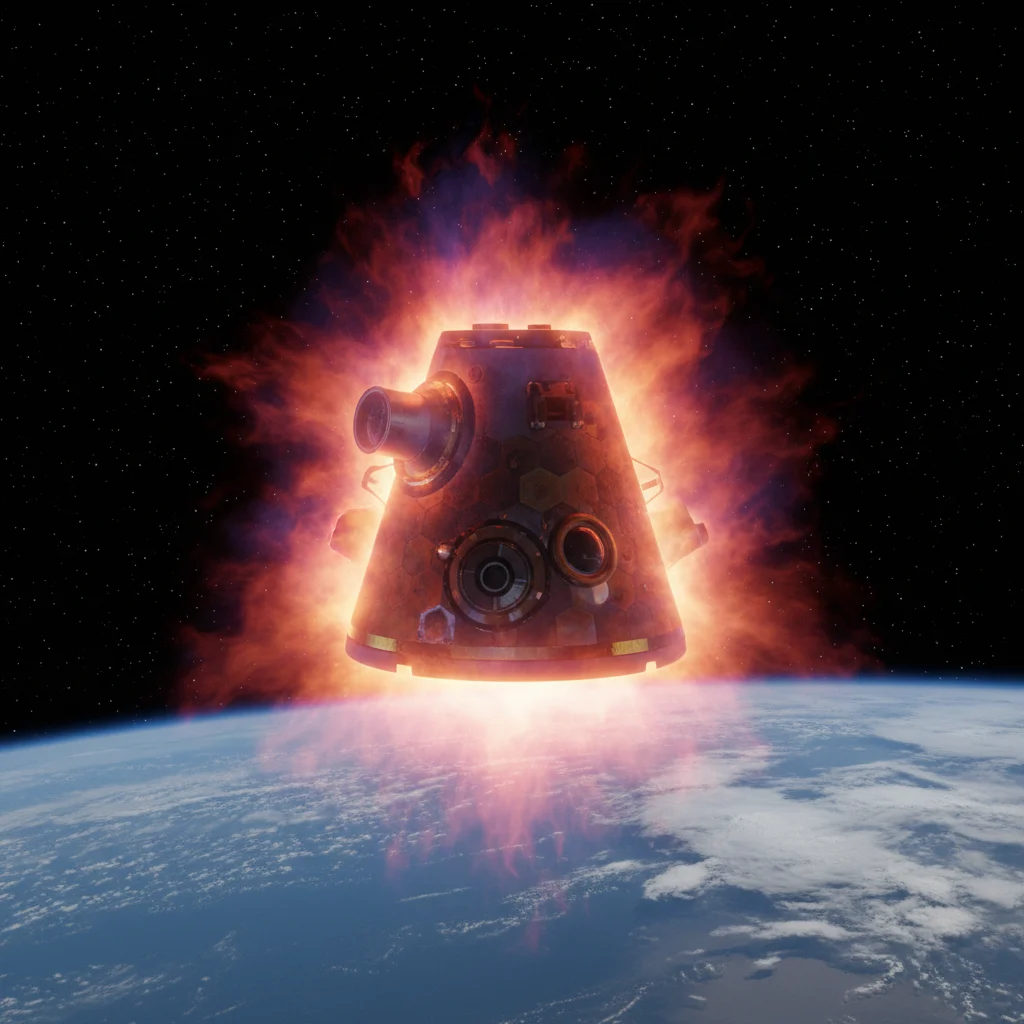 Varda flies navigation payload, heat shield tests on sixth reentry mission